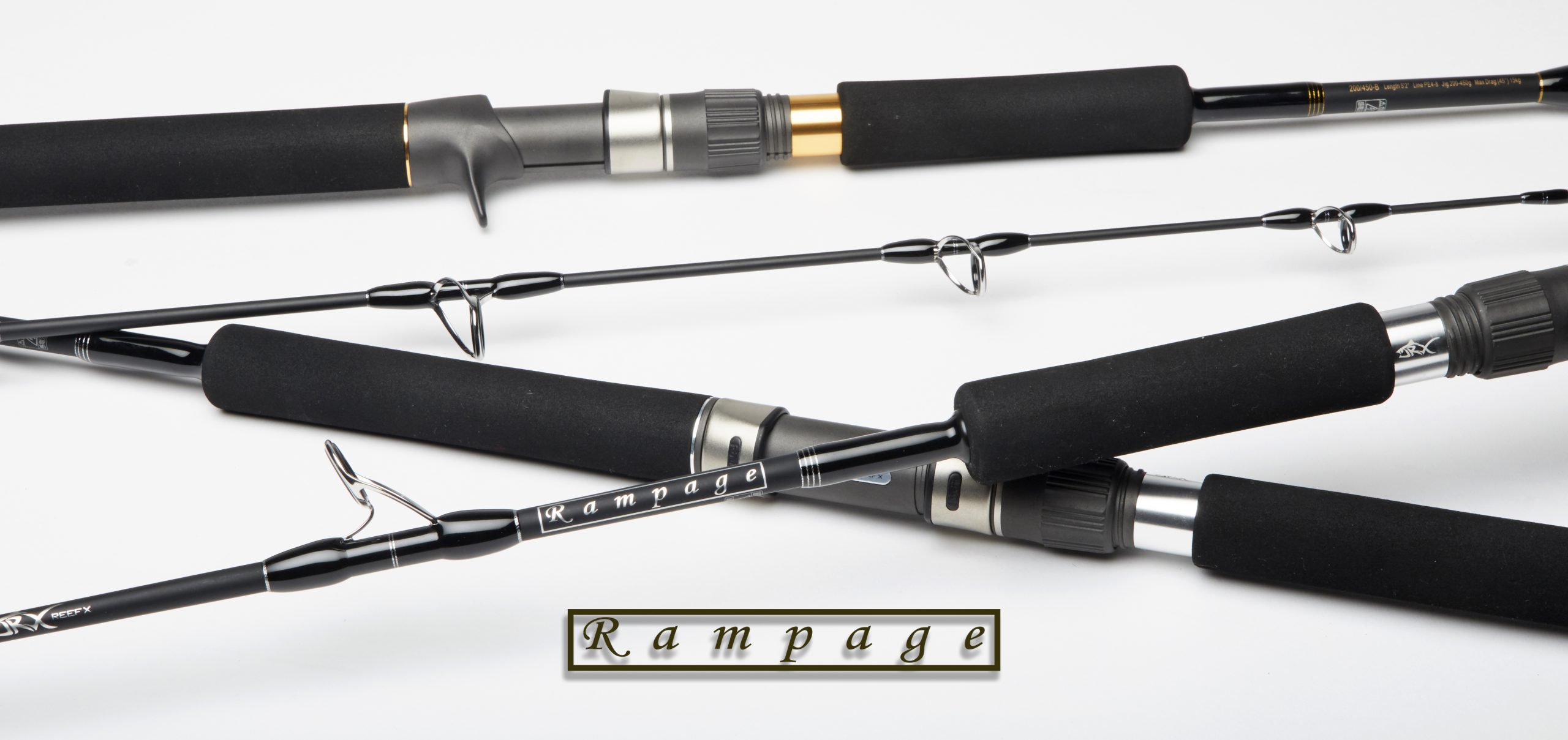 A couple of rods are on the table