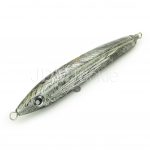 A metal fishing lure with a chain attached to it.